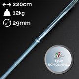 Bilanciere non olimpico Pro Ø29mm | Non olympic Barbell Pro Ø29mm