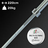 Bilanciere olimpico Delta Ø28mm | Olympic Barbell “Delta”