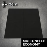 Mattonelle in gomma antishock Economy